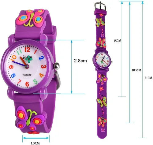 Miniatura 5 de Kids Gift Watch for Boys Girls, 3D Lovely Cartoon Watch for Kids Age 3-8 - Best Gifts