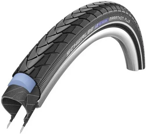 Miniatura 10 de Schwalbe Marathon Plus - Neumático rígido unisex para bicicleta Negro