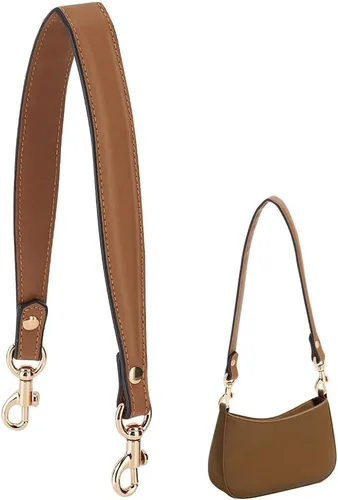 Miniatura 6 de PH PandaHall Genuine Leather Purse Strap, Handbag Strap Bag Strap with Buckle for Handbag Briefcase Wallet DIY Handbag Making