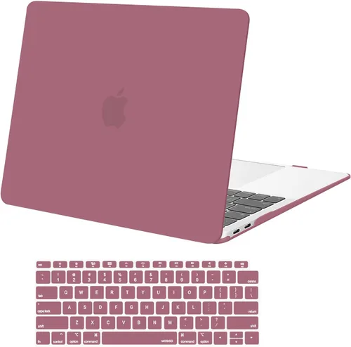 Miniatura 11 de MOSISO - Compatible con funda para MacBook Air de 13 pulgadas, versión 2022, 2021, 2020, 2019, 2018, A2337 M1 A2179 A1932, Touch ID, carcasa rígida