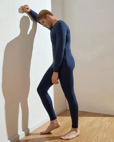 Miniatura 3 de LAPASA Men's Thermal Underwear Set Soft Fleece Lined Long Johns LightMidHeavy Weight Base Layer Top & Bottom M11M24M57