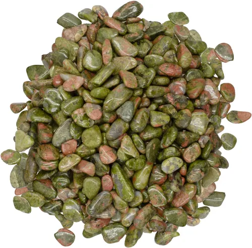 Miniatura 18 de Piedras de ágata mixta de 1 libra de África - 0.40 a 0.60 pulgadas promedio - Rocas pulidas para artes y manualidades, reiki, wicca y mucho más.