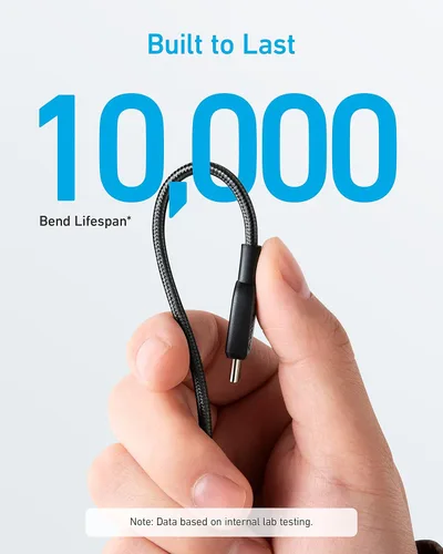 Miniatura 3 de Anker Cable USB C a USB C, Cable Cargador de Carga Rápida Tipo C (6 pies, 2 unidades) para iPhone 17/16 Series, iPad Air 4, MacBook Pro 2022 y más