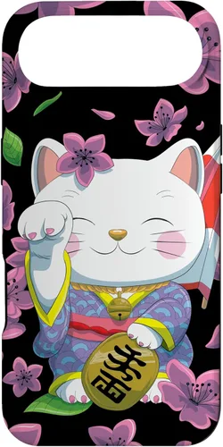 Miniatura 26 de Funda para iPhone 13 Pro Max Japanese Maneki Neko Lucky Cat