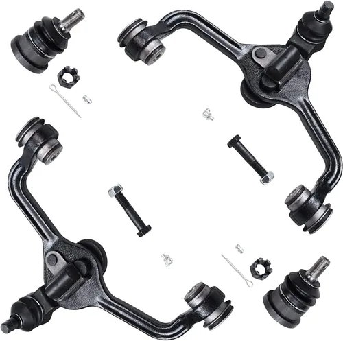 Miniatura 213 de Detroit Axle - Kit de 4 brazos de control delanteros para Ford Mustang 05-10, 2 brazos de control inferiores, 2 puntales 2005 2006 2007 2008 2009
