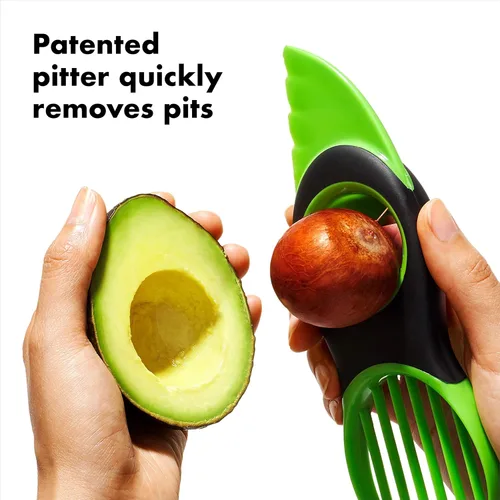 Miniatura 6 de OXO Paquete de hilandero de ensalada y rebanador de aguacate Good Grips