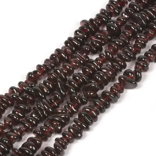 Miniatura 37 de Chips Amber Natural Gemstone Freedom Chips Cuentas sueltas de 0.433-0.472 in para hacer joyas, manualidades, 16 pulgadas Cuarzo Rutilado Dorado