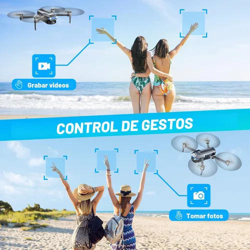 Miniatura 4 de Drones GPS con cámara para adultos 4K, FPV Drone de menos de 8.78 oz con motor sin escobillas, retorno automático GPS, sígueme, vuelo de punto