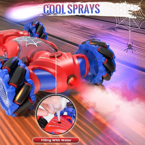 Miniatura 7 de Fosgoit Spider Auto de juguete con control remoto para niños de 6-12 años, regalos de cumpleaños para niños, RC de 2.4Ghz con control de gestos