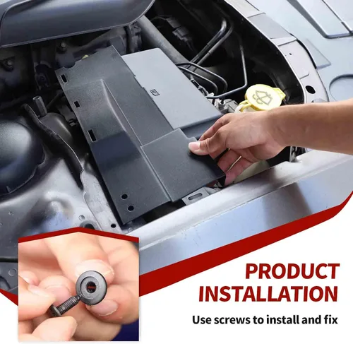 Miniatura 3 de Cubierta de tanque de refrigerante y moldura del motor compatible con Dodge Charger 2011-2023, para Dodge Challenger 2011-2023, para Chrysler 300c