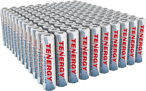 Miniatura 8 de Tenergy Pilas AAA recargables de alta calidad, baterías NiMH AAA de alta capacidad de 1000 mAh, batería de celda AAA, paquete de 12