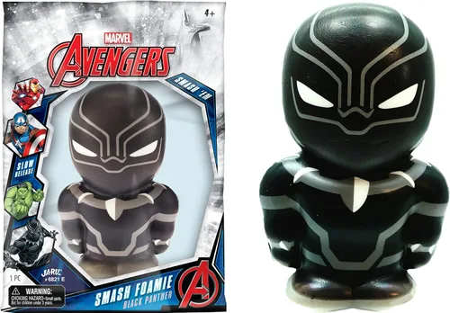 Miniatura 10 de JA-RU Marvel Avengers - Bola de espuma grande de 5.5 pulgadas (1 Iron Man) Squishy Figura de juguete de acción Super Hero Spiderman, Hulk, Capitán