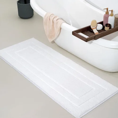 Miniatura 119 de GRANNY SAYS Alfombras de baño antideslizantes, lavables, extra suaves y absorbentes de agua para baño, alfombra de baño peluda de felpa, alfombra