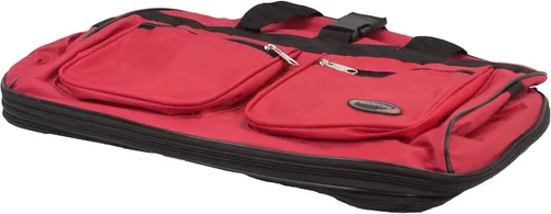 Miniatura 3 de 30 "36" 40 "Rolling Wheeled Duffel Bag Spinner Equipaje Expandible, Rojo -, Bolsa de lona con ruedas