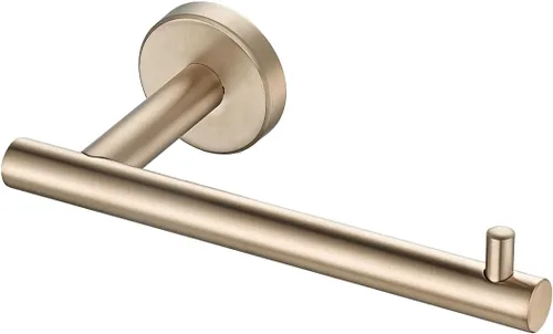 Miniatura 12 de JQK Soporte para Papel Higiénico, 5 Pulgadas Acero Inoxidable 304 Grosor 0.8mm Dispensador de Papel Higiénico para Baño, Sostiene Mega Rollos