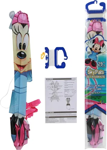 Miniatura 3 de WindNSun Sky Pals Disney - Cometa de nailon, Minnie Mouse, 29 pulgadas de alto