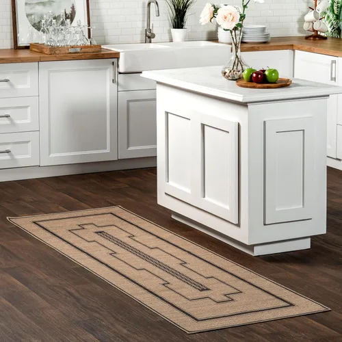 Miniatura 38 de nuLOOM Kasie Natural - Alfombra de 5 x 8 pies, lavable a máquina, antideslizante, para sala de estar, dormitorio, habitación de los niños, 2-Natural