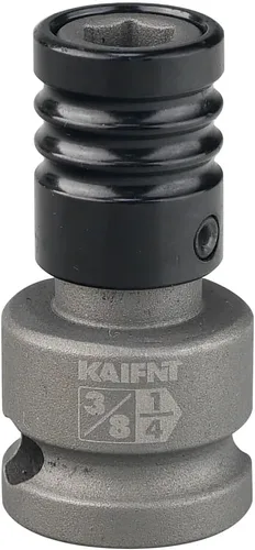 Miniatura 2 de K352-007 Enchufe de Soporte de 1/2 Pulgada de Tracción a 1/4 Pulgada Hexagonal, Adaptador de Impacto de Cambio Rápido de 1/2"TR a 1/4"H