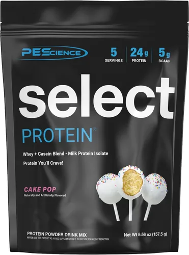 PEScience Select Protein Powder, mezcla de suero y caseína, proteína limpia en polvo para mujeres y hombres, baja en calorías, baja en