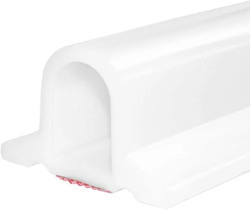 Duzzy Umbral de Ducha Plegable de 98 Pulgadas Barrera de Agua, Tope de Agua de Silicona para Ducha, Ideal para Acceso en Silla de Ruedas, Adecuado