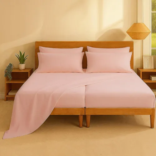 Miniatura 109 de Casa Platino Sábanas de cama individual XL, sábanas de 100 % algodón con 2 fundas de almohada, tejido percal crujiente y sensación acogedora, verde
