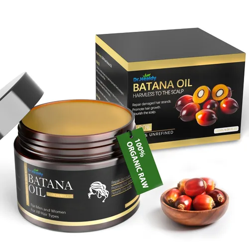 Aceite de batana para el crecimiento y nutrición del cabello, Batana 100% cruda sin refinar de Honduras, fortalece, hidrata, reduce la caída del