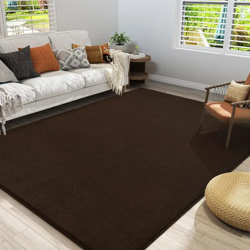 Miniatura 111 de Amearea Alfombras modernas para dormitorio, sala de estar, alfombra de espuma viscoelástica gruesa de 4 x 6 pies, alfombra de espuma viscoelástica