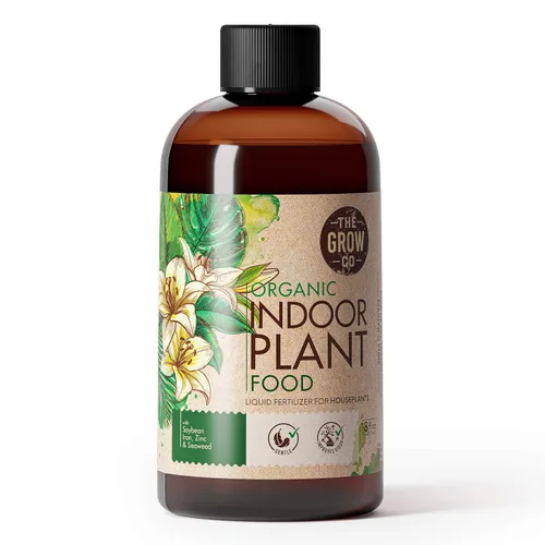 Alimento orgánico para plantas de interior, fertilizante líquido multiusos, lo mejor para plantas de interior vivas en interiores + plantas comunes