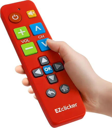 Miniatura 10 de Control remoto de reemplazo para TV Samsung Compatible SOLO con televisores Samsung (Negro) Control remoto para TV de botón grande, simplificado