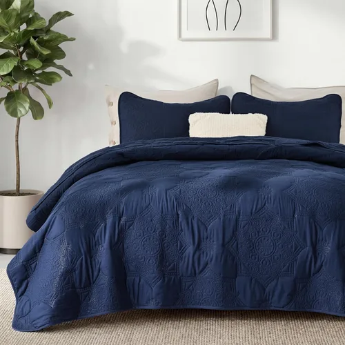 Miniatura 32 de Bedsure Colchas Bohemias Tamaño Queen - Colcha Queen Ultra Suave Ropa de Cama para Decoración de Dormitorio Bohemio, Edredón Ligero para Todas