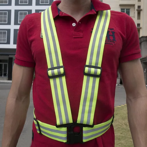 Miniatura 7 de Reflective Vest (2 Pack) Lightweight, Adjustable & Elastic Safety Vest for Running, Jogging, Walking, Cycling