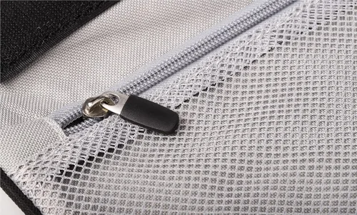 Miniatura 8 de Bolsa de almacenamiento multiusos para accesorios de aspiradora, negro, bolsa, unisex, cierre de cremallera, asa de clip, correa para el hombro, 15