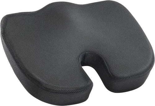 Cojín de asiento para silla de oficina para sentarse durante mucho tiempo – Almohadilla ergonómica de espuma viscoelástica CertiPUR-US