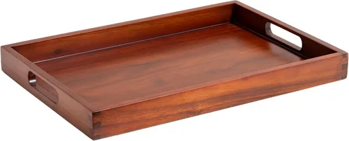 Miniatura 27 de Home Redefined - Moderna y elegante bandeja rectangular de 17.5 x 12 pulgadas, estilo shagreen, color azul bebé claro, con aspecto de cuero falso