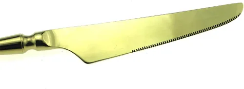 Miniatura 7 de JASHII Juego de cubiertos de lujo de 20 piezas de acero inoxidable 18/10 para 4 personas, incluye cuchillo de cena, tenedor, cuchara, apto
