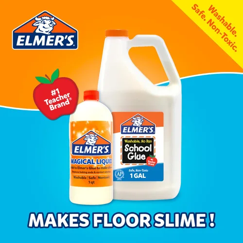 Miniatura 4 de Elmer's pegamento escolar líquido lavable, 1 galón, 1 unidad - Ideal para hacer slime