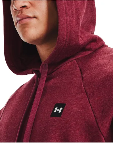 Miniatura 4 de Under Armour Rival - Sudadera ajustada de vellón con capucha, para hombre