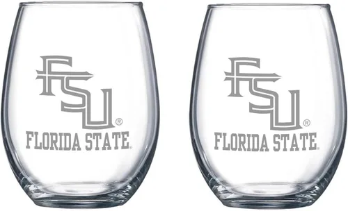 Miniatura 13 de RFSJ Juego de 2 copas de vino o bebidas con logotipo de Satin Frost (Harvard)