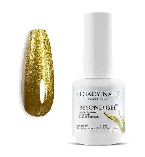 Miniatura 33 de LEGACY NAILS Professional Beyond Gel Soak-Off Esmalte de uñas – Cobertura completa, altamente pigmentado (BEYOND GEL – ALBA 1/2 oz)