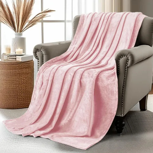 Miniatura 13 de Utopia Bedding Manta de forro polar negro, tamaño individual, ligera, mullida, suave, antiestática de microfibra (60 x 80 pulgadas)