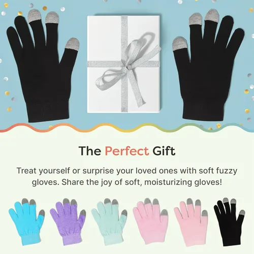 Miniatura 6 de ZenToes Guantes Hidratantes para Manos Secas, Gel Infundido con Aceite de Semilla de Jojoba, Aceite de Oliva y Vitamina E, Hidratante Nocturno