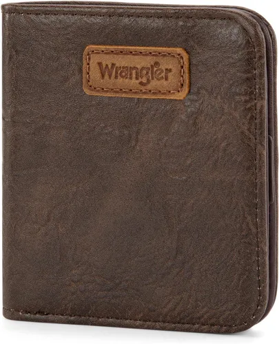 Miniatura 23 de Montana West X Wrangler - Cartera delgada delgada para mujer, organizador de dinero, mini cartera de bolsillo delgada con forro RFID y un monedero