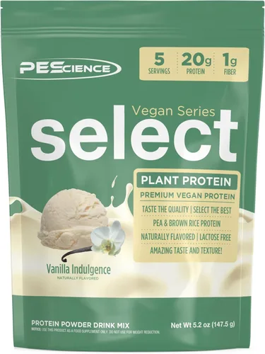 Miniatura 10 de Mezcla de polvo de proteína vegana PEScience Select
