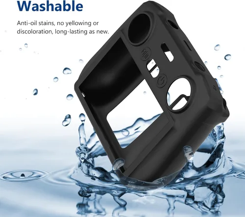 Miniatura 3 de Writiany Funda protectora de silicona RC 2, RC 2 Mini 4 Pro Controller Funda protectora para DJI Mini 4 Pro/DJI Air 3 Accesorios (negro)