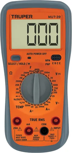 TRUPER MUT-39 Multímetro digital profesional