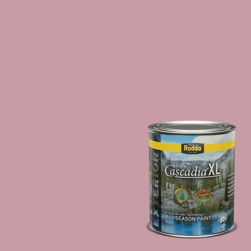 Miniatura 205 de Rodda Paint CASCADIA XL - Pintura satinada e imprimación para exteriores en uno, cuarto de galón, diosa de la luna