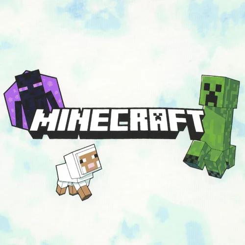 Miniatura 2 de Minecraft Vestido de Enderman y enredadera de teñido anudado para niñas