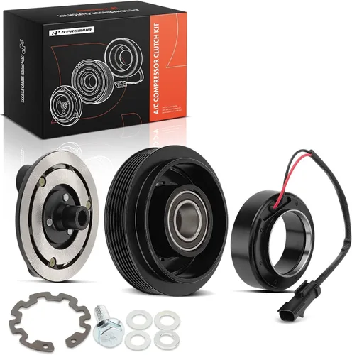 Miniatura 10 de A-Premium Kit de embrague de compresor de A/C para Jeep Liberty 3.7L 2006-2008, apto para Dodge Nitro 3.7L 2007-2008, solo apto para compresor