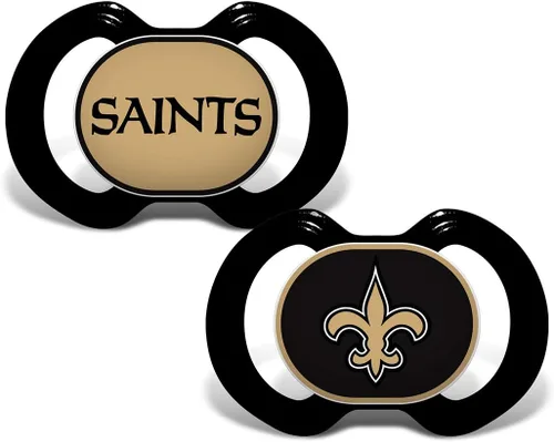 Miniatura 12 de Baby Fanatic NFL - Chupetes unisex para bebé, 2 unidades 3-Varios