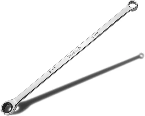 Miniatura 8 de DURATECH Llave de trinquete extralarga de 15mm, métrica, acero CR-V